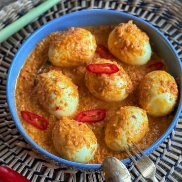 Sambal Goreng Telor (6 stuks)